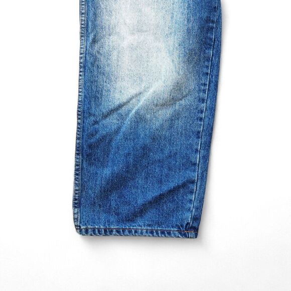 Source Jeans Vintage 90s Y2K Distressed Relaxed Skate Jeans Men's 42 x 34 - Picture 12 of 14